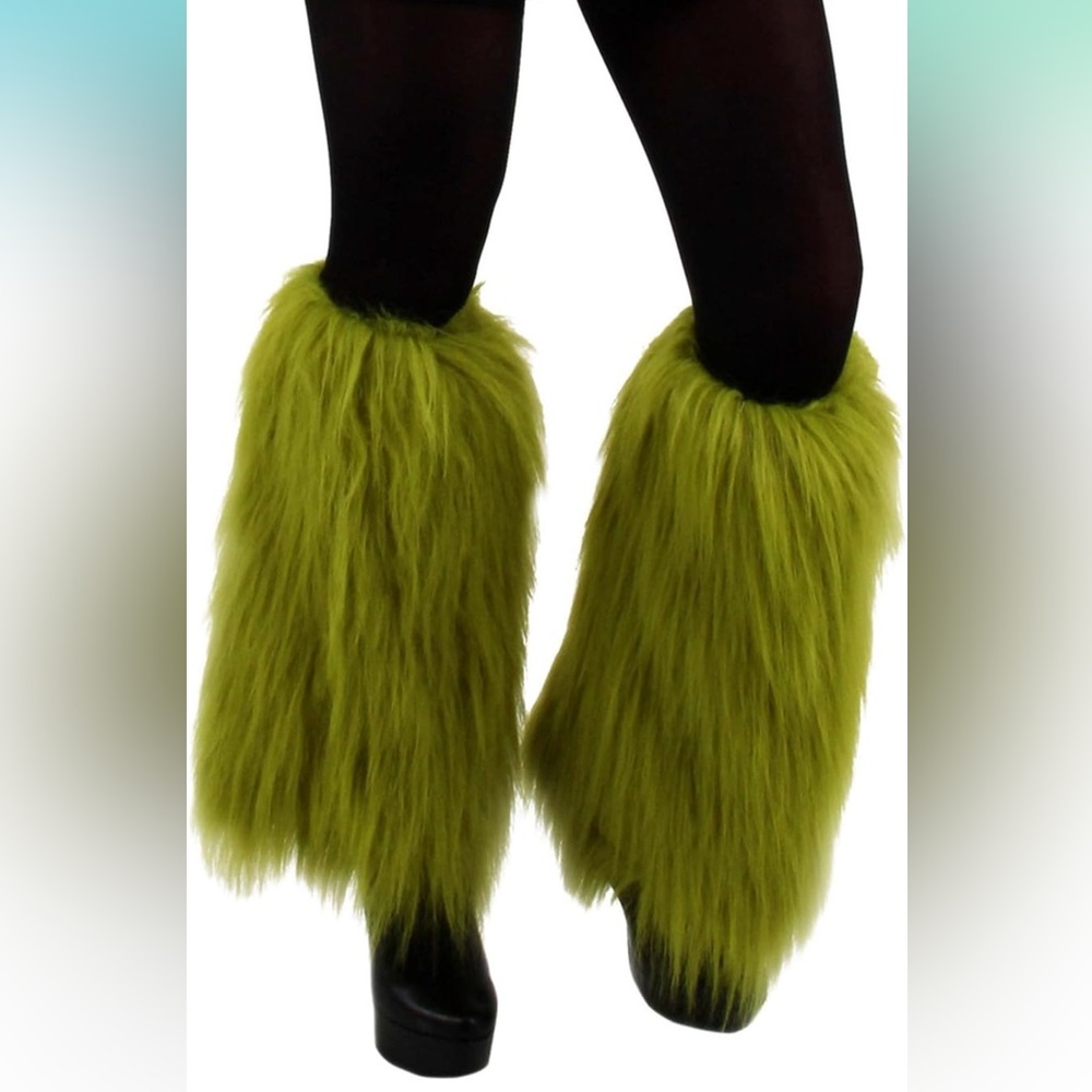 Dr. Seuss the grinch leg warmers